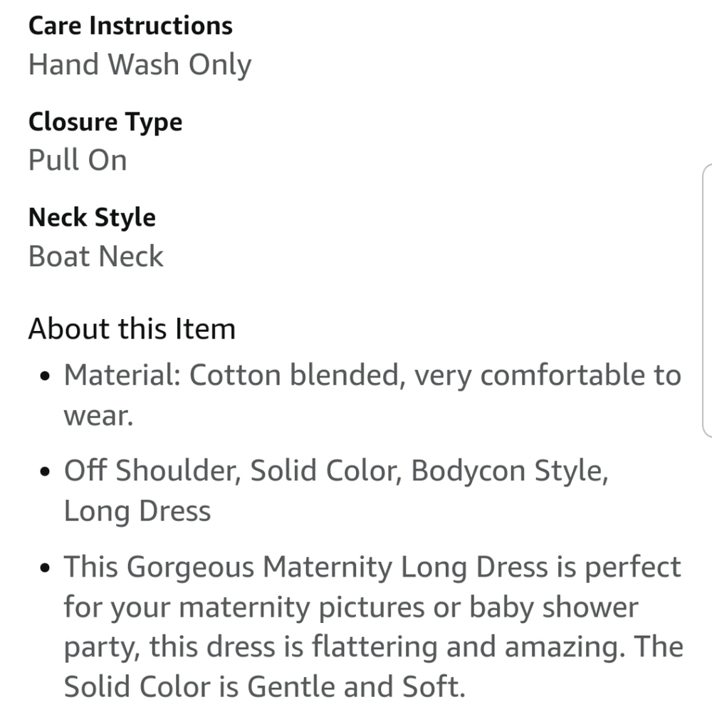 Maternity Dress - Picture 8 of 8